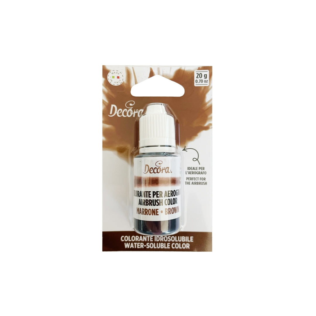 Matliting til málingasproytu brúnt 20gr