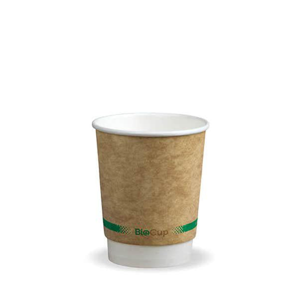 Pappbikar 24cl 2-lag &quot;Biocup&quot; 25stk|20/kar