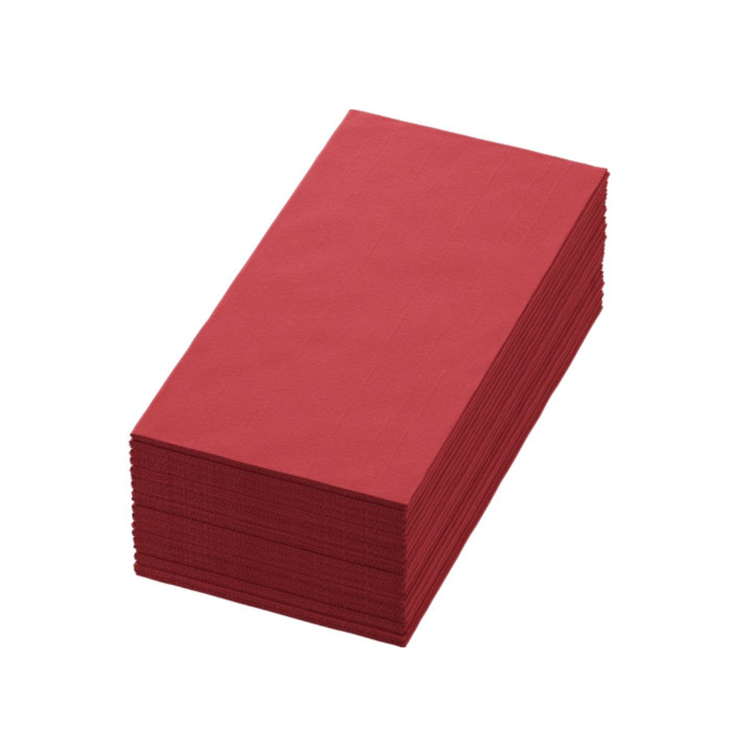 Duni 2-lags 1/8fold 40cm 300stk|kar5 Bordeaux