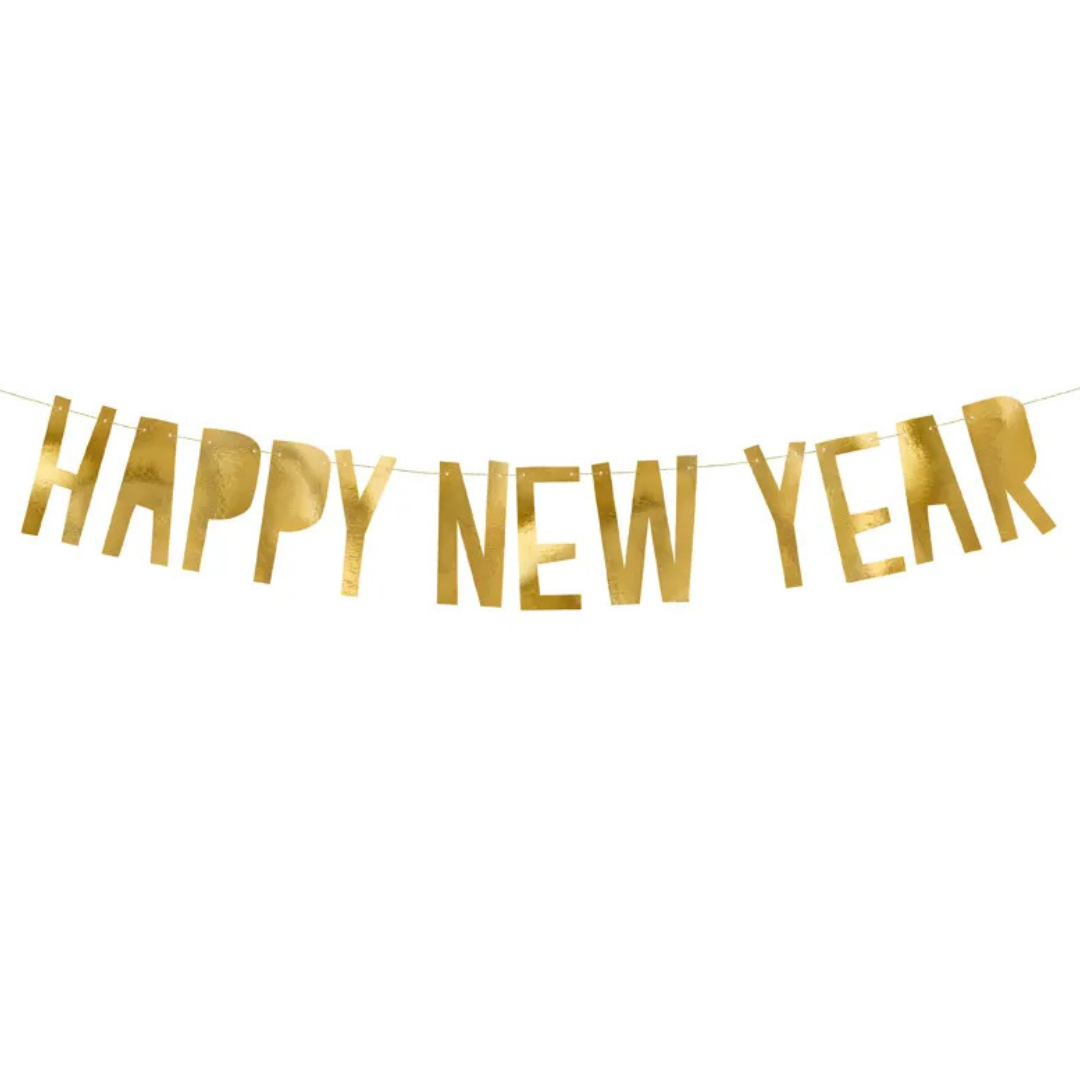 Bannari 10x90cm Happy New Year gull