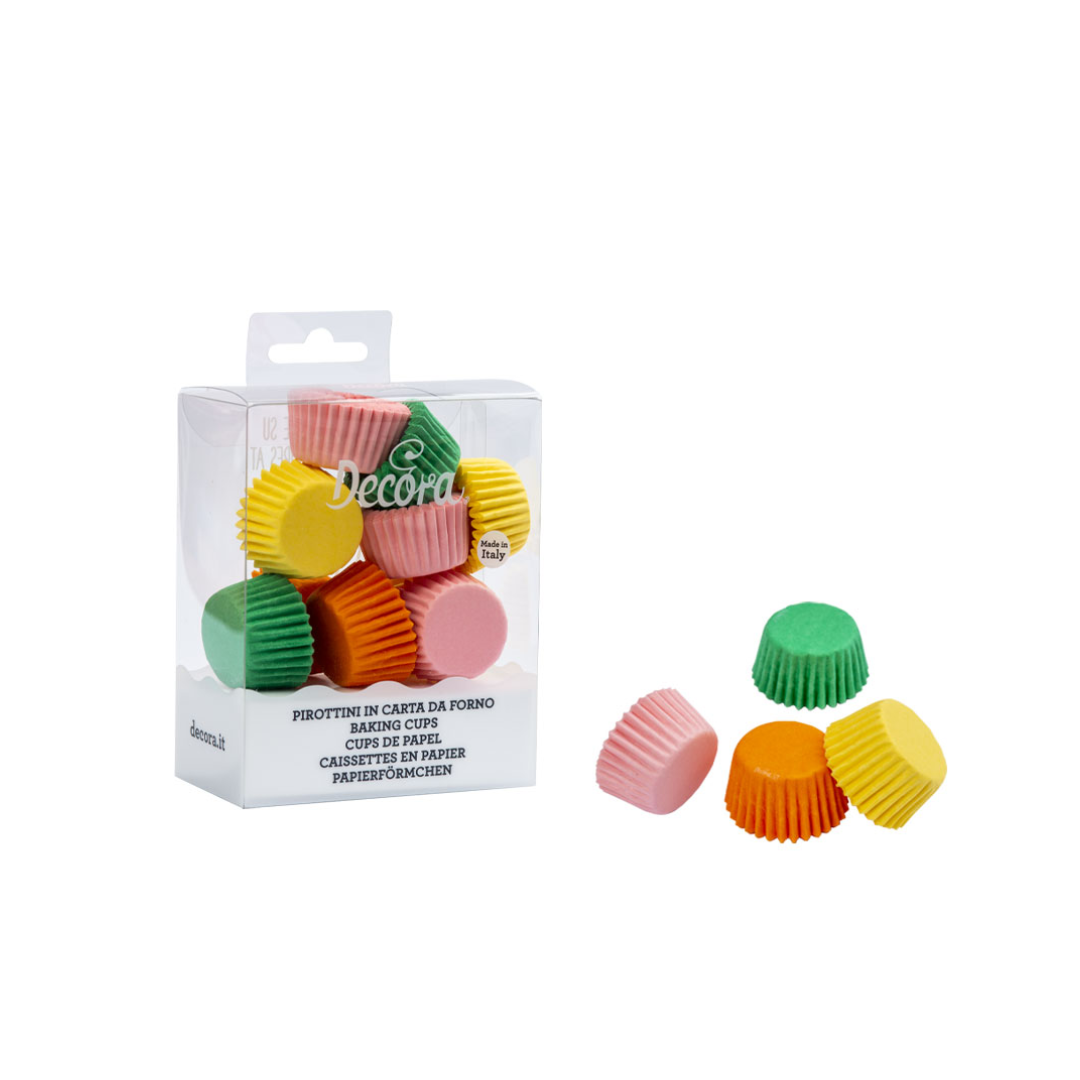 Decora muffinsformar ass litir 200stk 32x22 mm