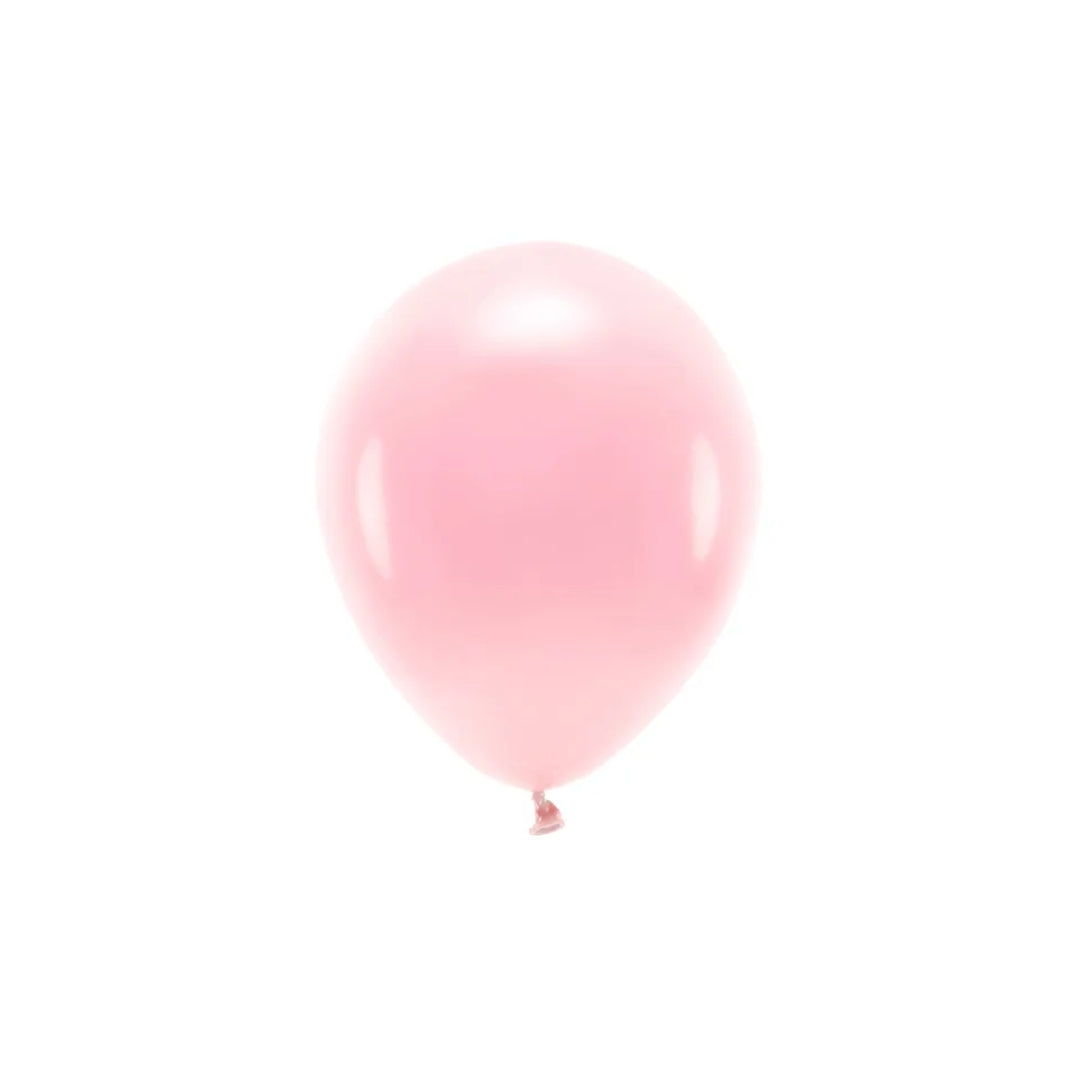 Ballónir Eco 30cm pastell pink 100stk
