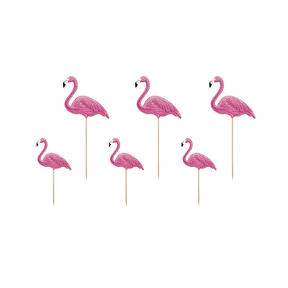 PD Køkupinnar 6stk Flamingo 15cm &amp; 23,5cm
