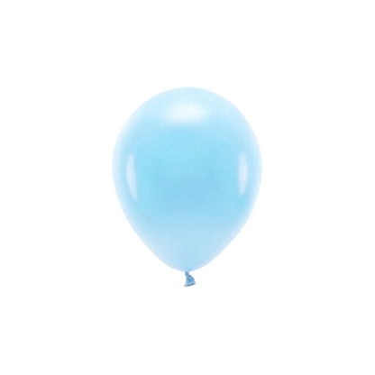 Ballónir Eco 30cm pastell ský blátt 100stk