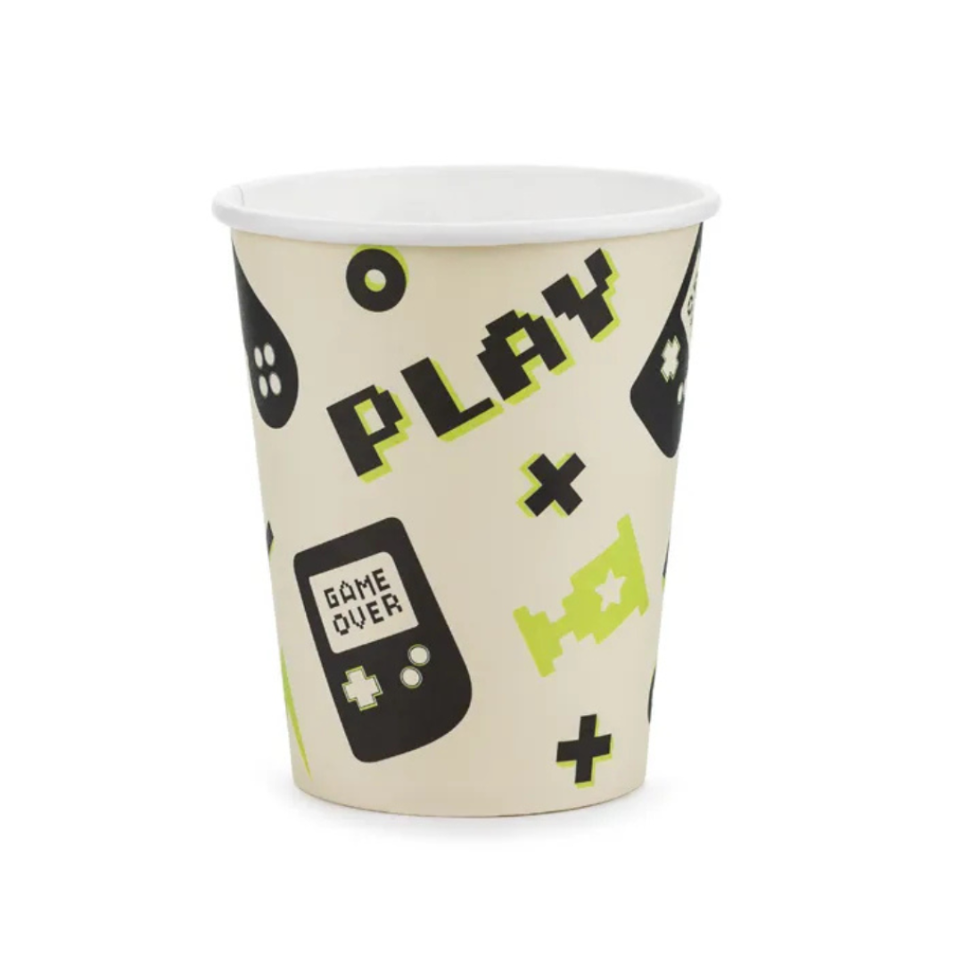 Pappbikur 220ml Game 6stk