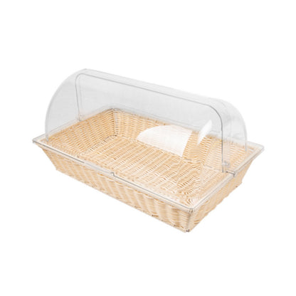 Breyðkurv v/lok 1GN 53x32,5cm beige PP