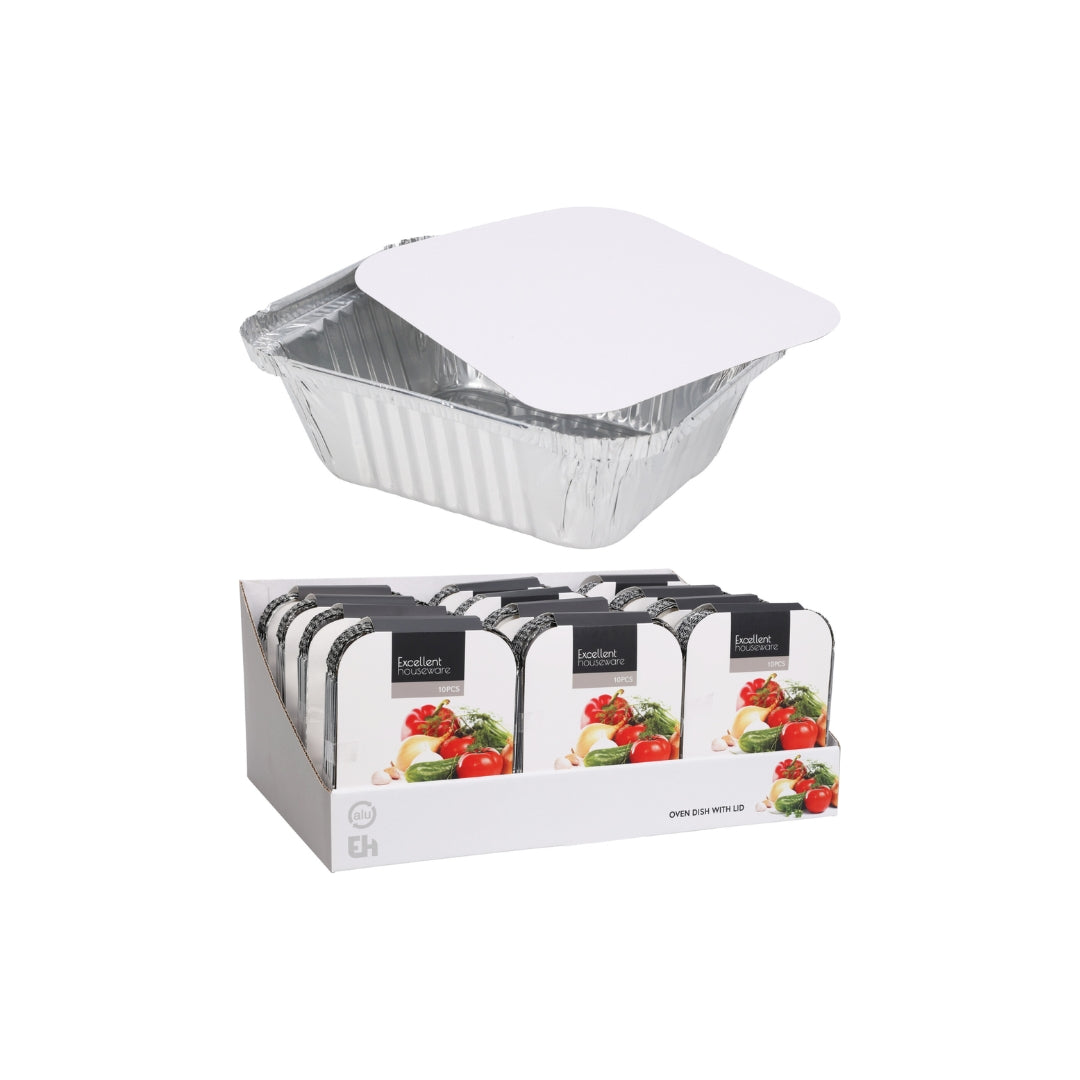 EH Bakki við loki aluminium 10stk