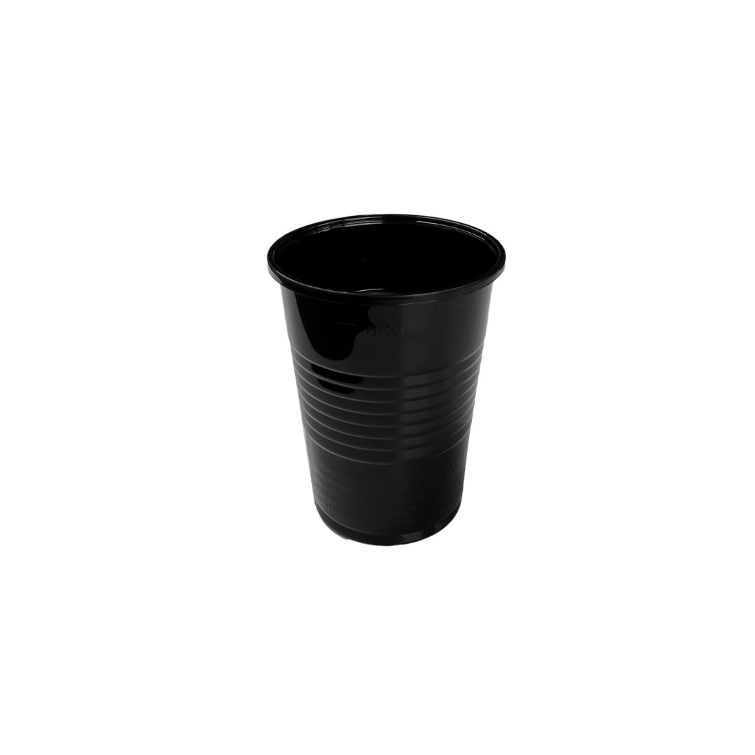 Gløs 24cl 25stk|kar20 Svart plast
