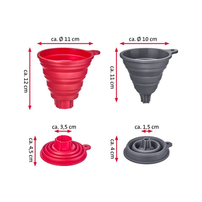 Traktir 2stk silikon foldb. max200°C