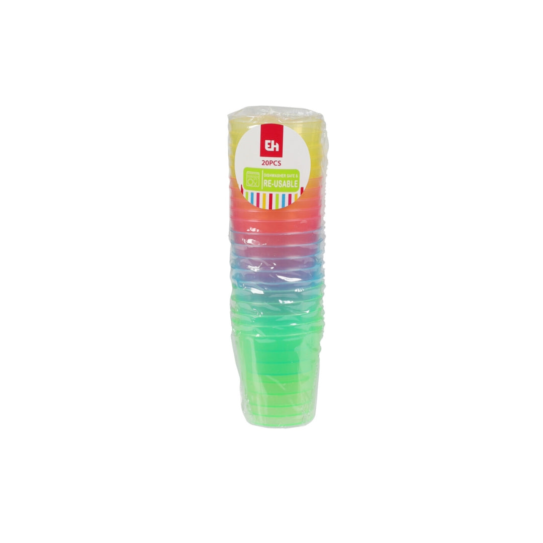 EH Glas skot / snaps PP 30ml 20stk