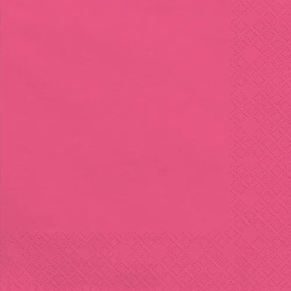 Serviettar 33cm 3-lag 20stk myrka Pink