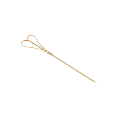 Matpinnar "hjørtu" H15cm bambus 100stk