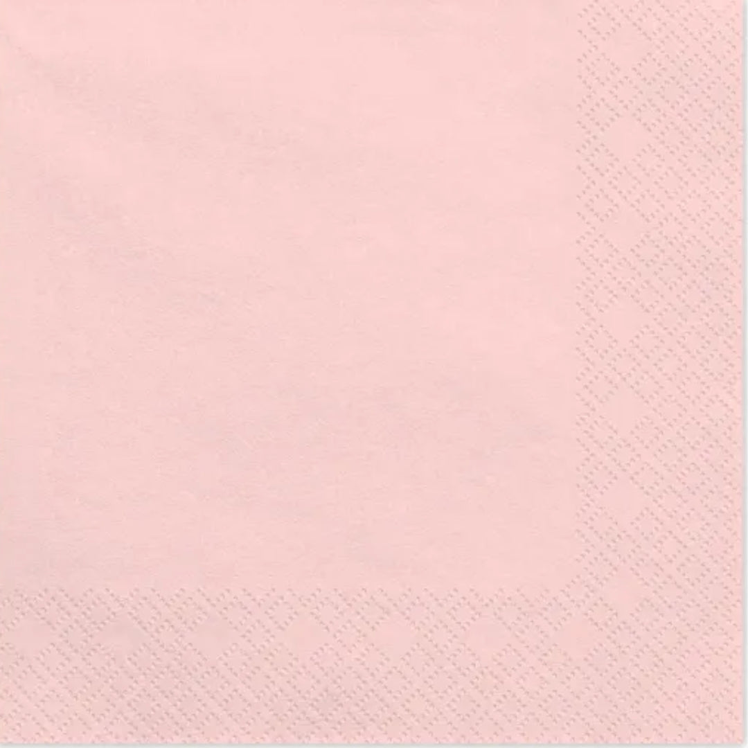 Serviettar 33cm 3-lag 20stk ljóst Pink