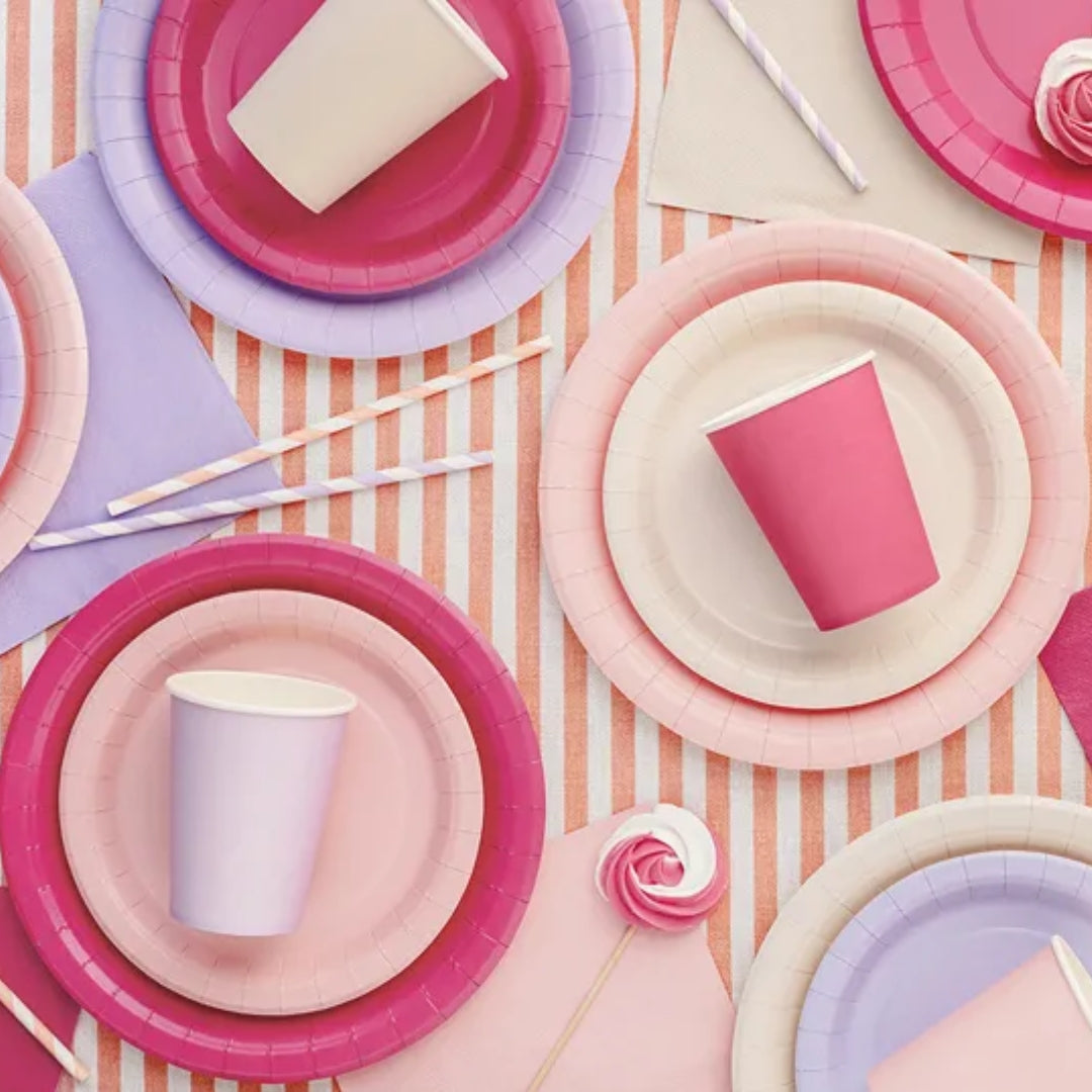 Serviettar 33cm 3-lag 20stk ljóst Pink