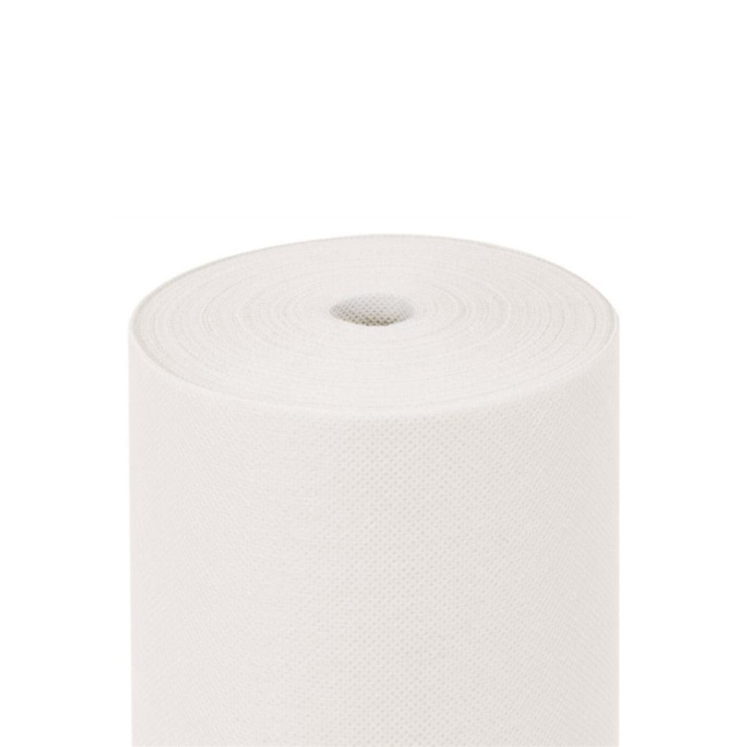 Dúkur vovin plast 1,2x50m Hvítur 60gr