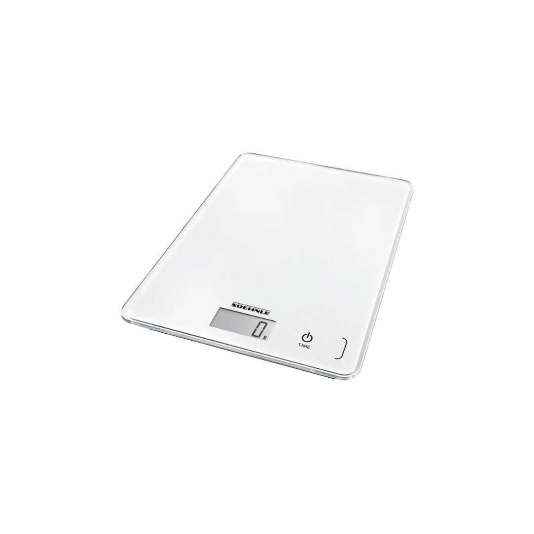 Køksvekt 5kg 1gr interval 20x15x1,3cm Soehnle