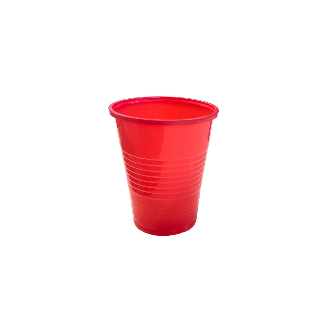 Gløs 24cl 25stk|kar20 Reyð plast