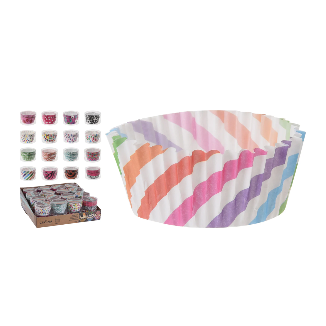 Muffinsformar 60stk Ø7,5 H4,5 papír