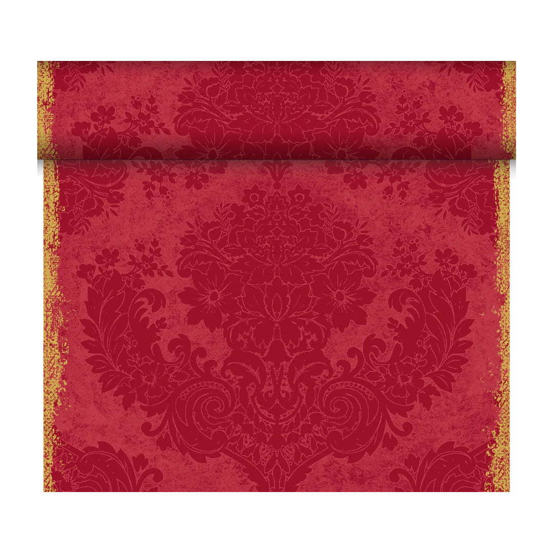 Duni Borðr. D/C 0,4x24m Royal bordeaux 1rull|kart4