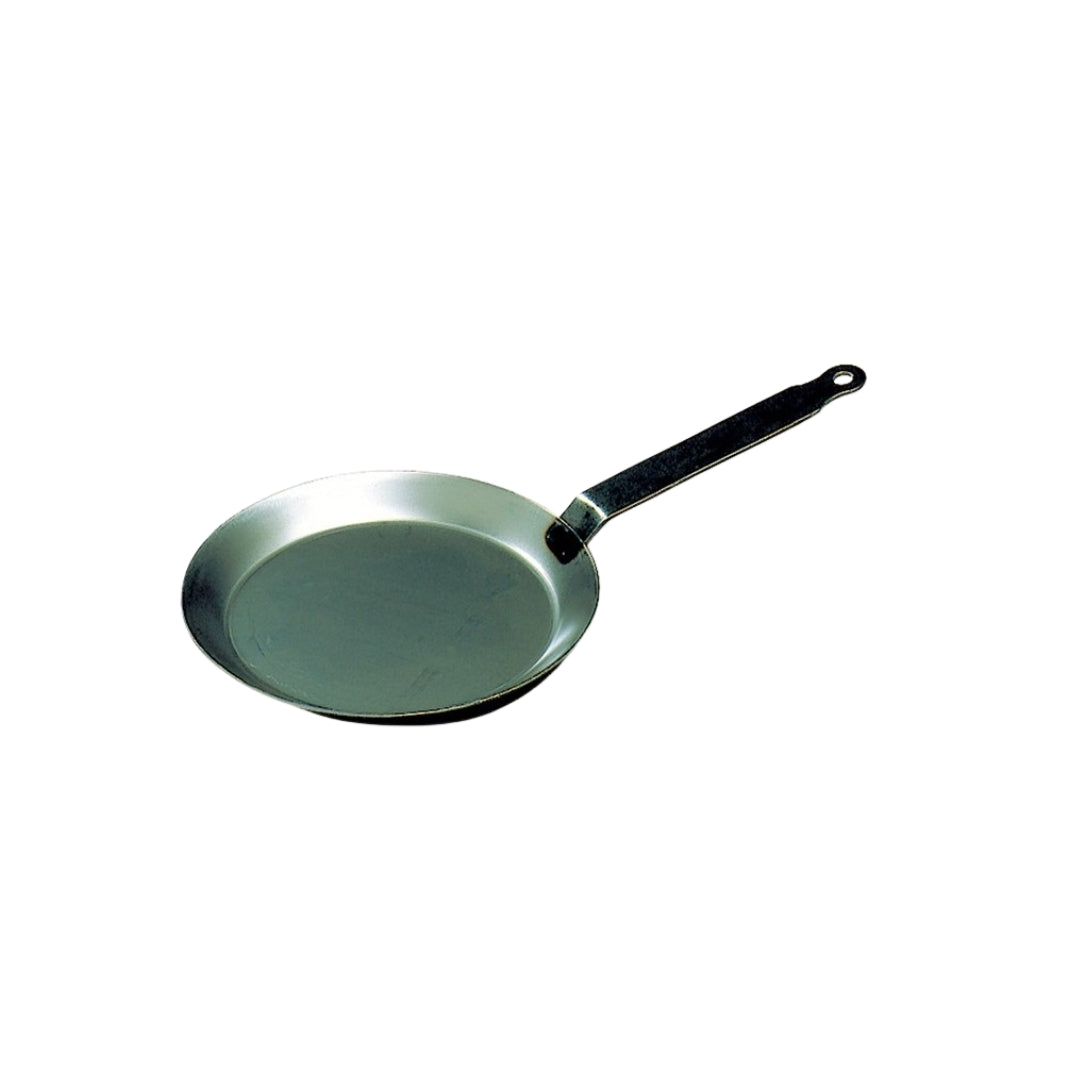 Pannukøkupanna 24cm svart Carbon stál Matfer