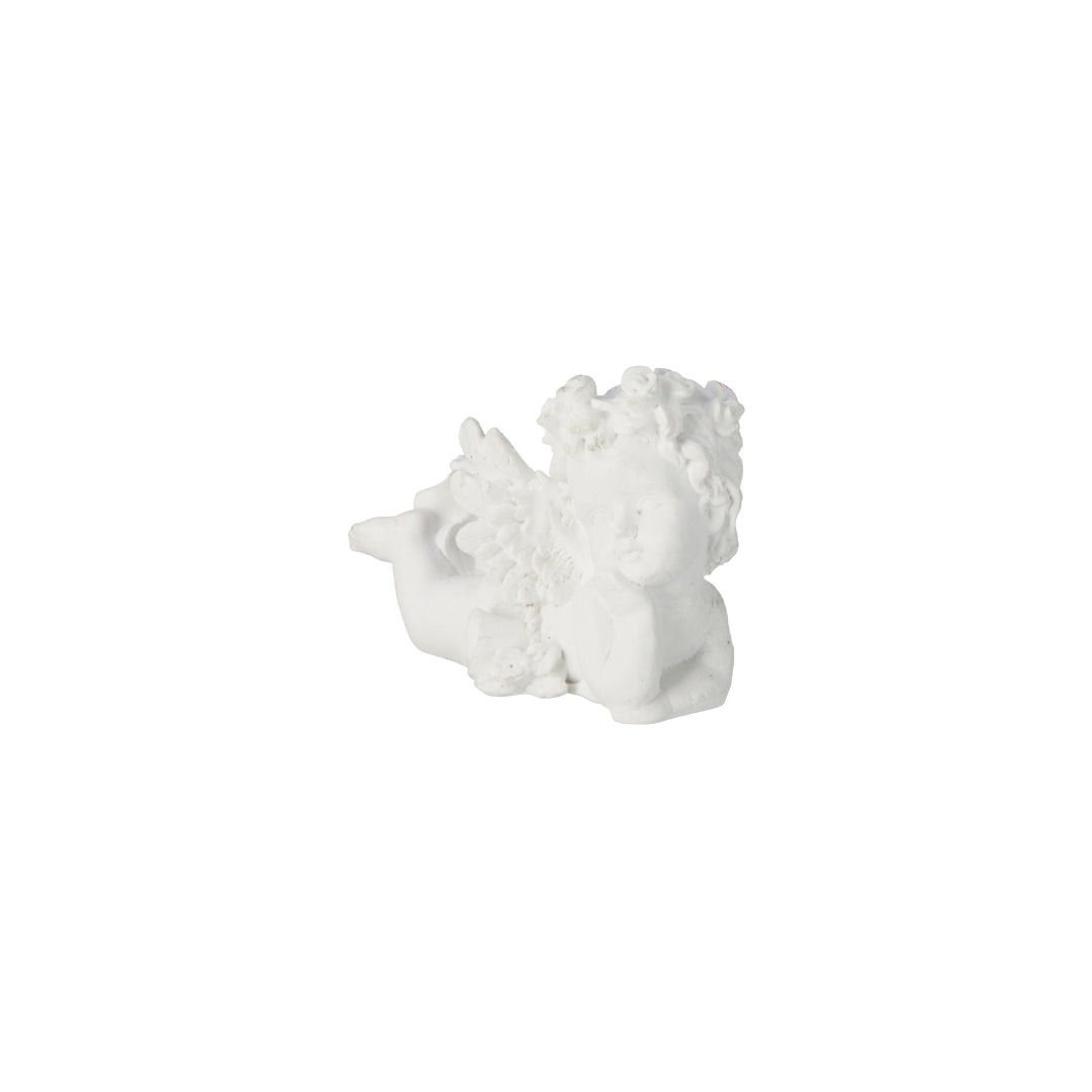 EH Figurur Eingil 6,5cm 3ass hvítur polyresin 1stk