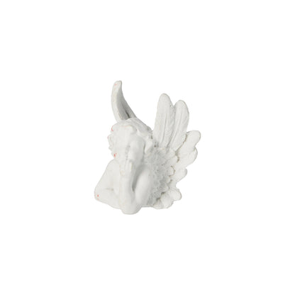 EH Figurur Eingil 6,5cm 3ass hvítur polyresin 1stk