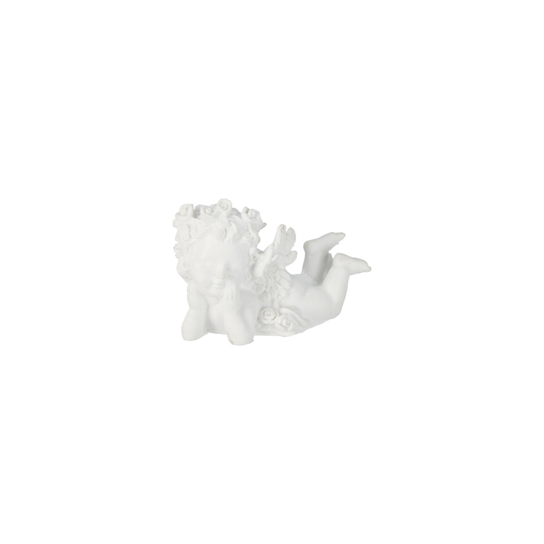 EH Figurur Eingil 6,5cm 3ass hvítur polyresin 1stk