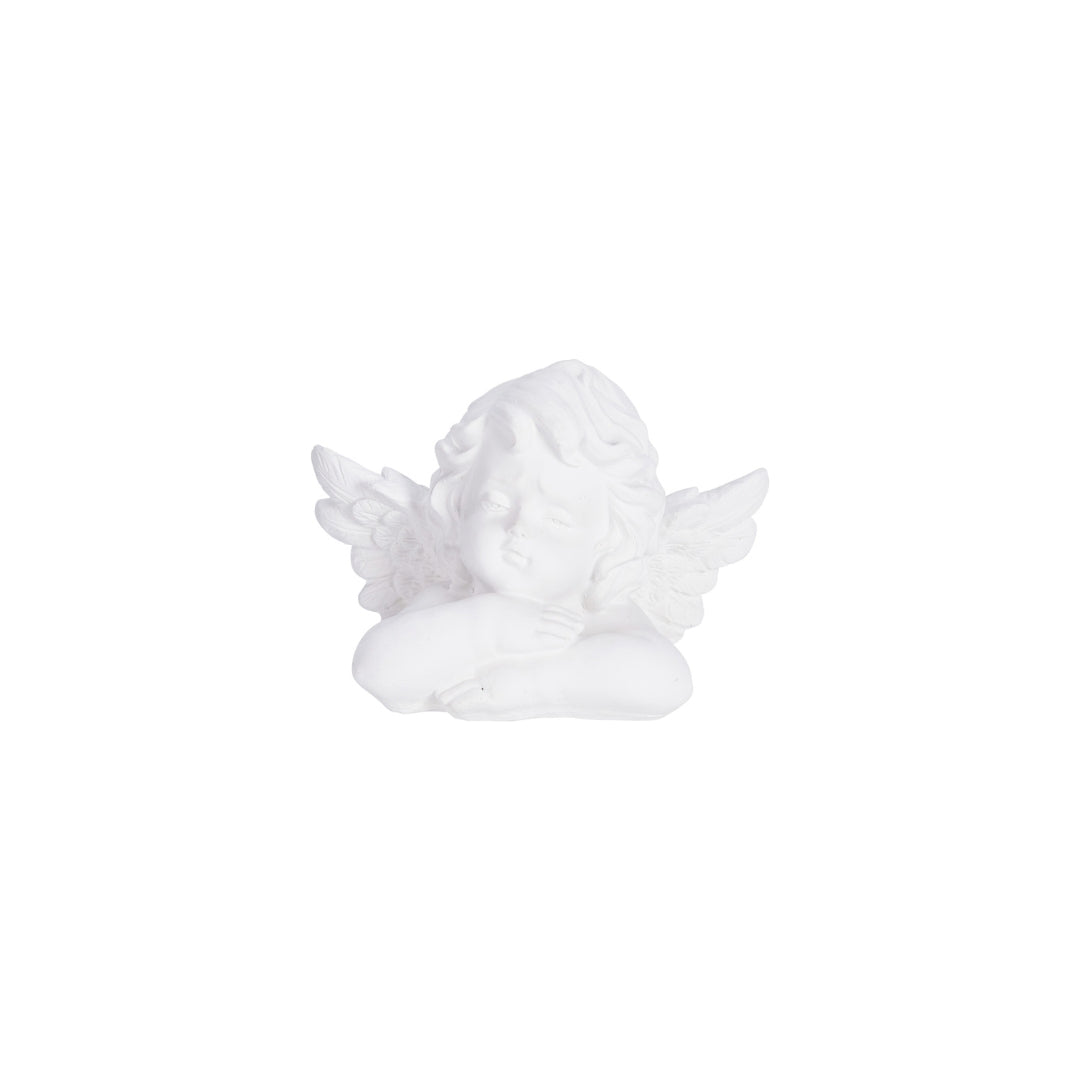 EH Figurur Eingil 18cm 2ass hvítur polyresin 1stk