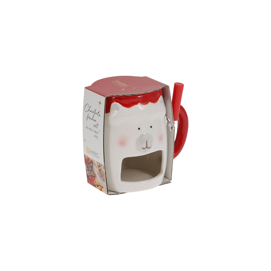 EH Sjokolátafondue v/gaffil jól 11,8cm 4ass 1stk