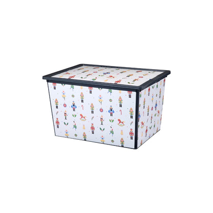 EH Goymsluboks jól v/lok+hjól 50L 52x34x31cm 4ass 1stk