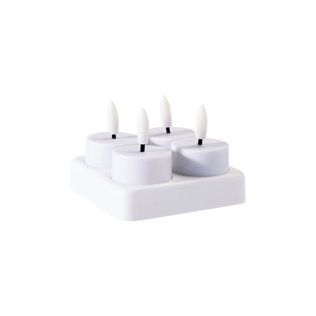 EH LED Bikarljós 4stk H4 Ø2,3cm v/ løðistatión