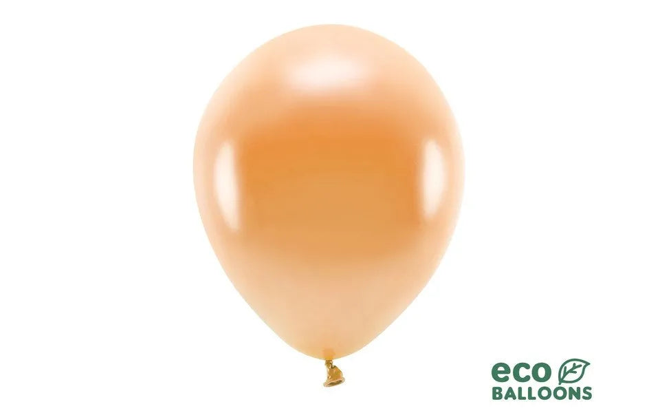 Ballónir ECO 30cm metallik Orange 10stk