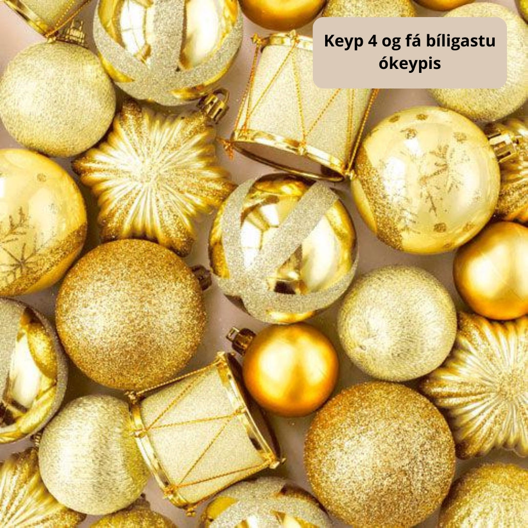 Duni Serv. 3-lag 33cm 20stk|12pak Gold baubles