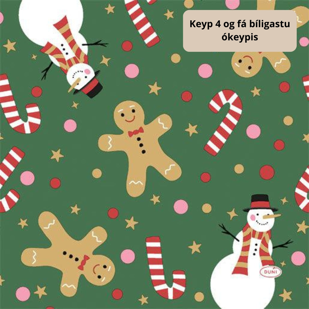 Duni Serv. 3-lag 33cm 20stk|12pak Candyman Green