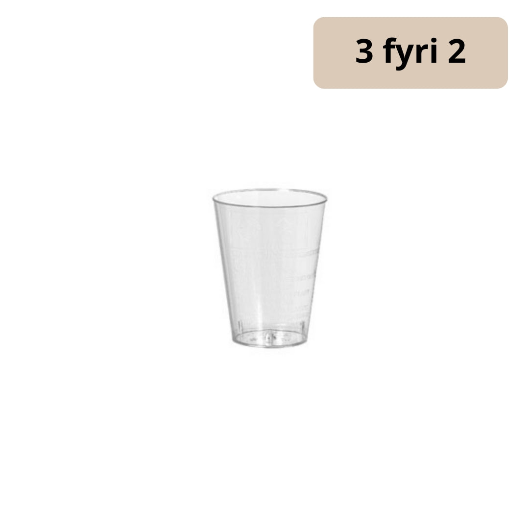 Duni Glas 5cl snaps 50stk|Kart/20 økonomi