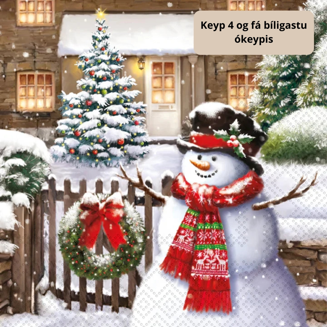 Serv 3-lags 33cm Kavamaður 20stk|Kart/15