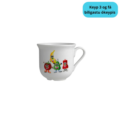 Barnakrúss fruktsnýð porselen