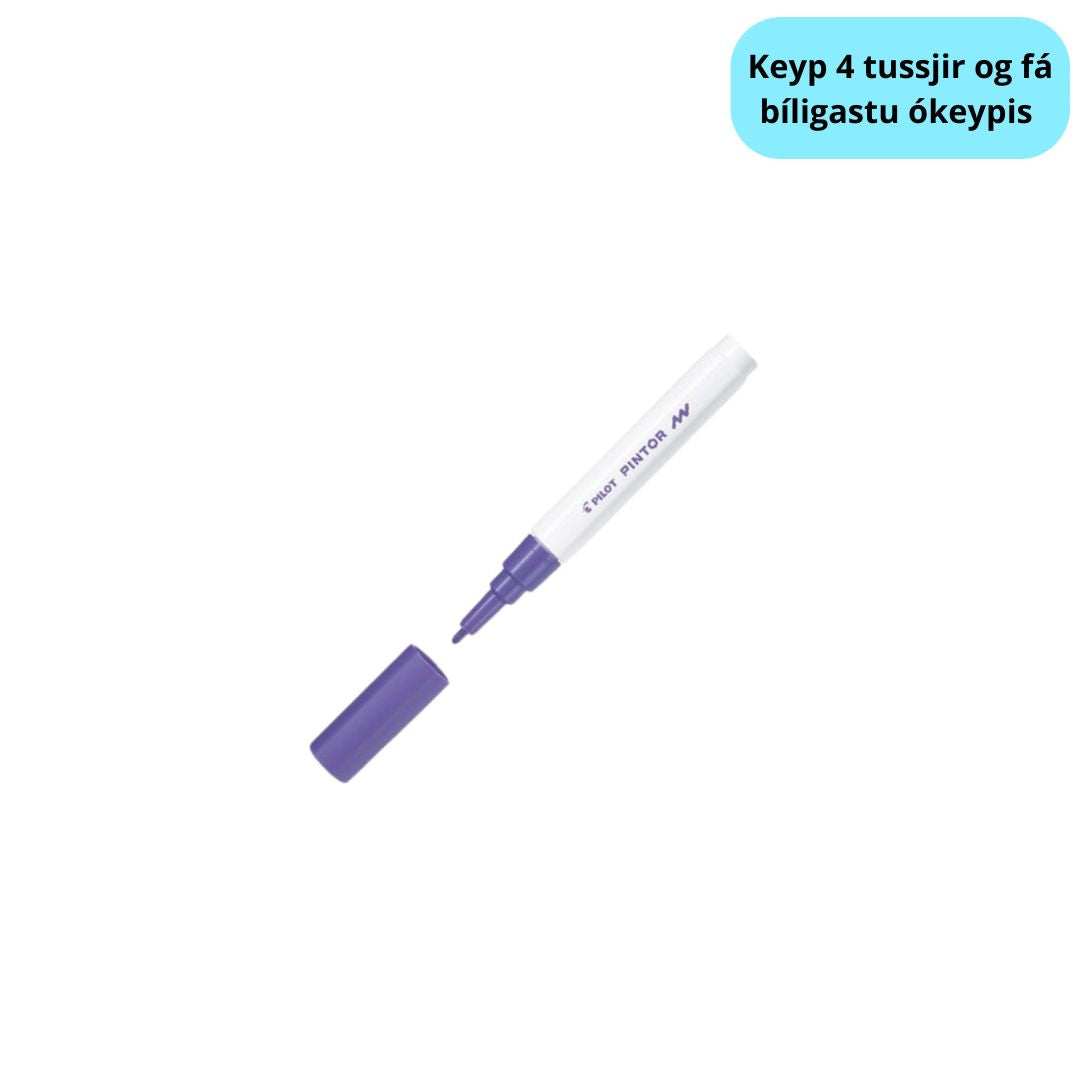 Tussj Fín 1,0mm Lilla Pilot Pintor