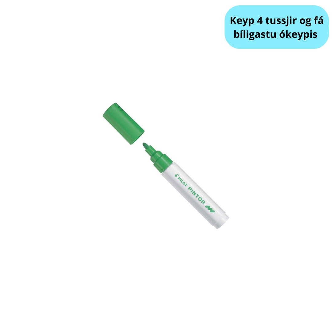 Tussj Medium 1,4mm Ljóst Grønt Pilot Pintor