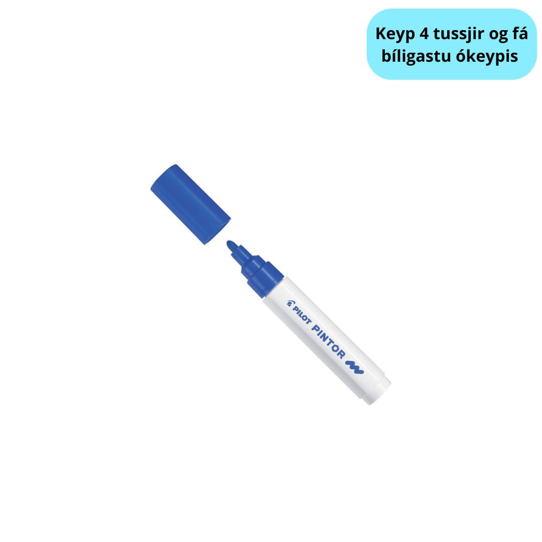 Tussj Medium 1,4mm Blátt Pilot Pintor
