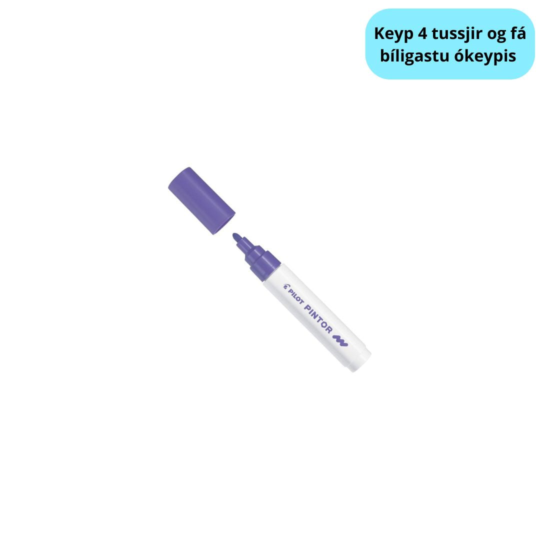 Tussj Medium 1,4mm Lilla Pilot Pintor