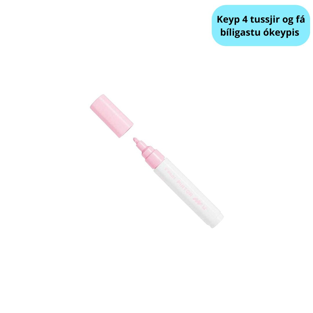 Tussj Medium 1,4mm Pastel Pink Pilot Pintor
