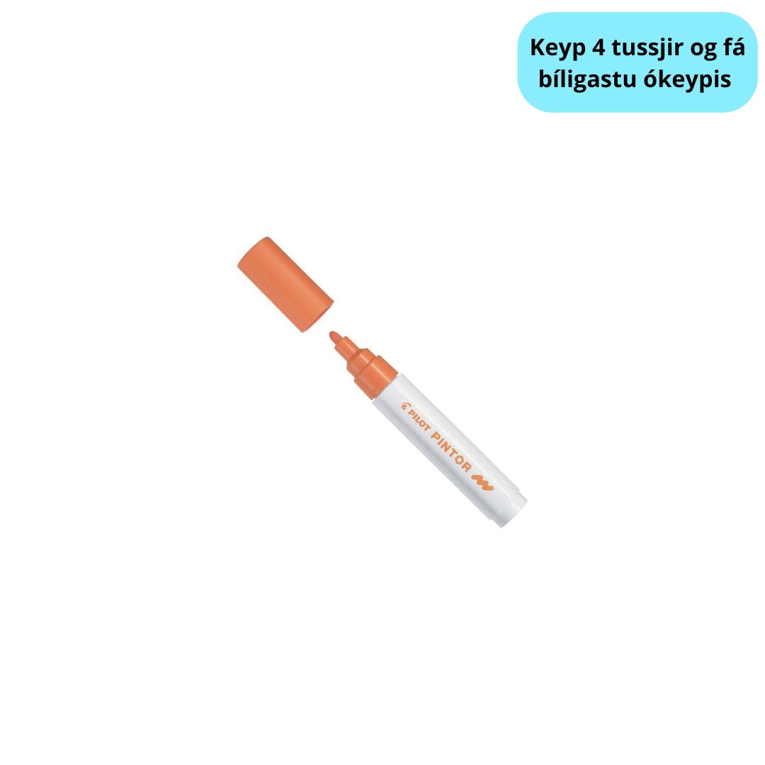 Tussj Medium 1,4mm Orange Pilot Pintor