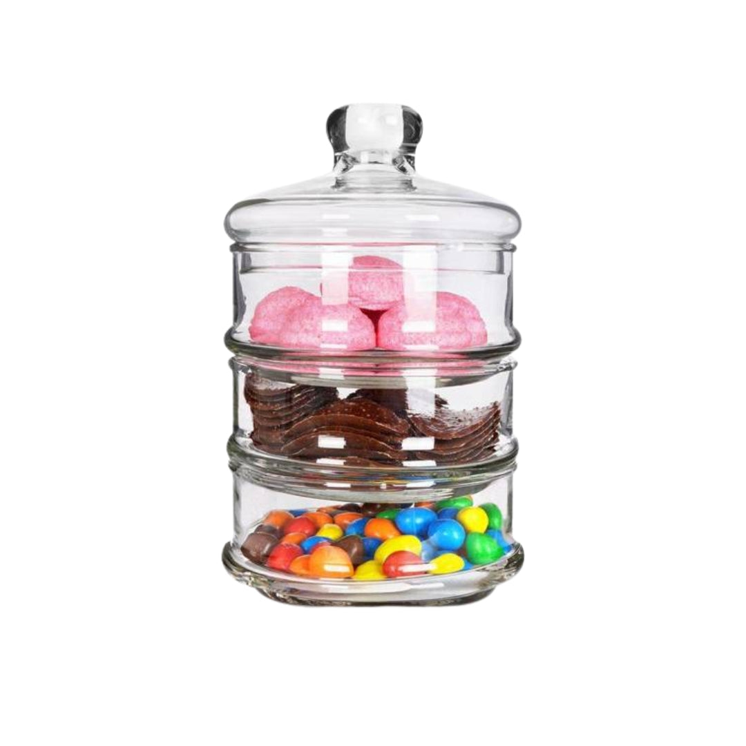 EH Glasíløt 3 hæddir 350ml 13x13x22cm