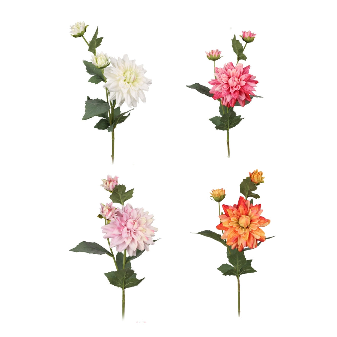 EH Eftirgjørd dahlia blómur 65cm 4ymisk