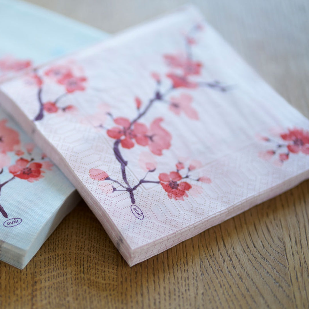 D.Serv. 3-lag 33cm 20stk|12 Cherry Breeze Pink