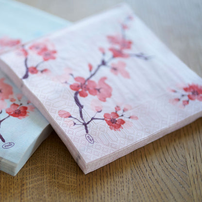 D.Serv. 3-lag 33cm 20stk|12 Cherry Breeze Pink