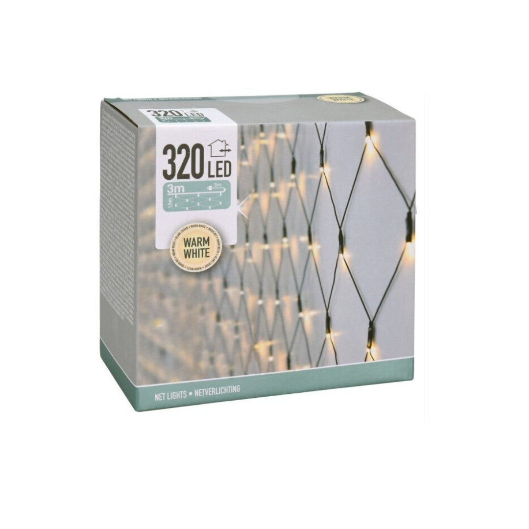 Ljósketa net 4kt 320LED