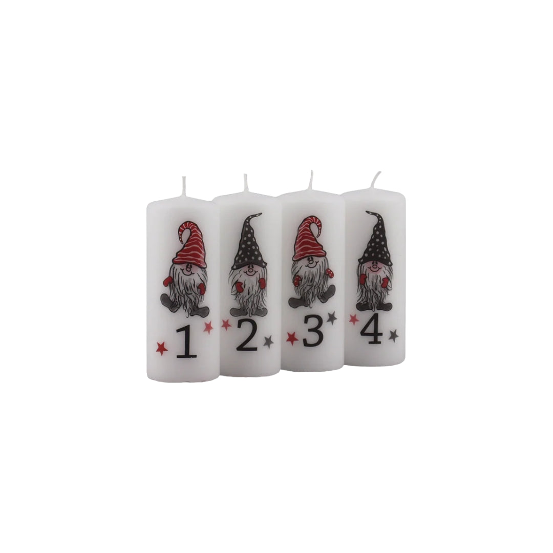 Advent Nissur Blokkljós Hvítt