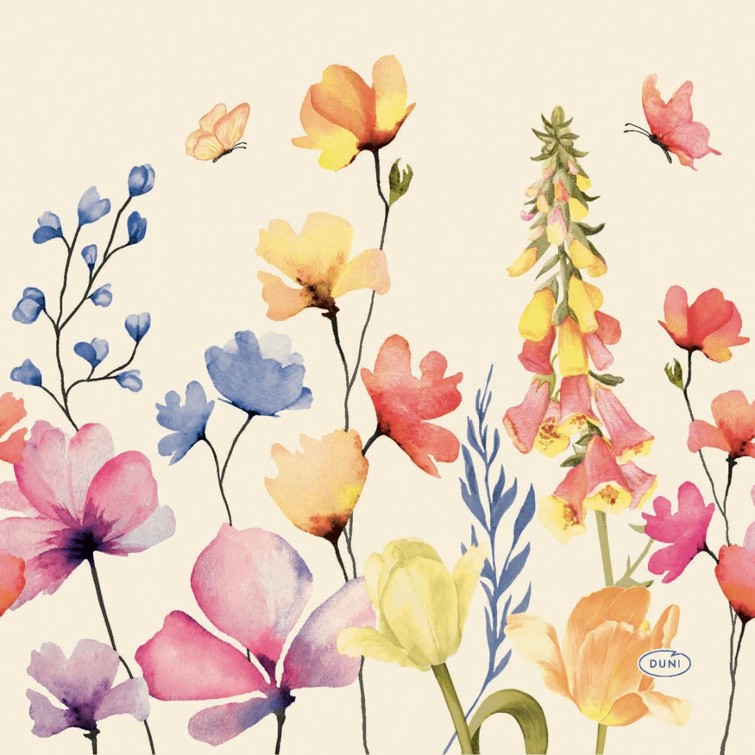 D.Serv. Floral haven 3-lag 33cm 20stk|12